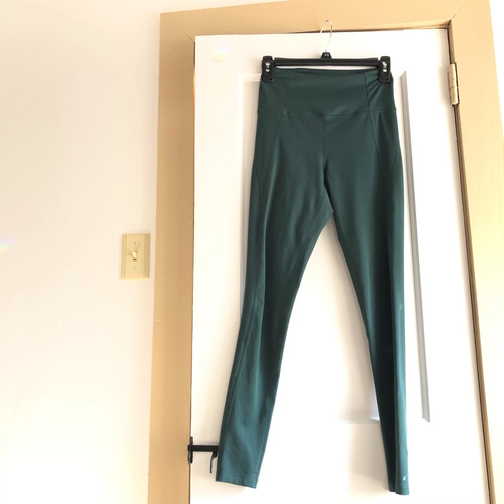 SOLD Girlfriend Collective High Waisted Green Leggings Small